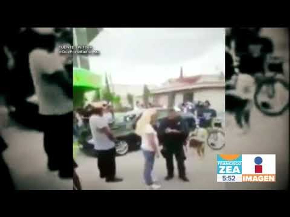 Amarran a poste a presunto ladrón en Puebla | Noticias con Francisco Zea