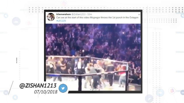 Socialeyesed - Khabib beats McGregor, sparks brawl