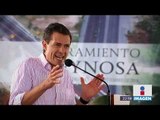 Enrique Peña Nieto aseguró que la seguridad en Tamaulipas sigue siendo un reto | Noticias con Ciro