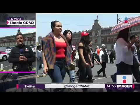 Así fue el Macrosimulacro en el Zócalo de la Ciudad de México | Noticias con Yuriria Sierra