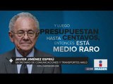 Jiménez Espriu niega que Santa Lucía sea más caro que Texcoco | Noticias con Ciro