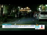 Matan a tiros a un hombre en la delegación Benito Juárez | Noticias con Francisco Zea