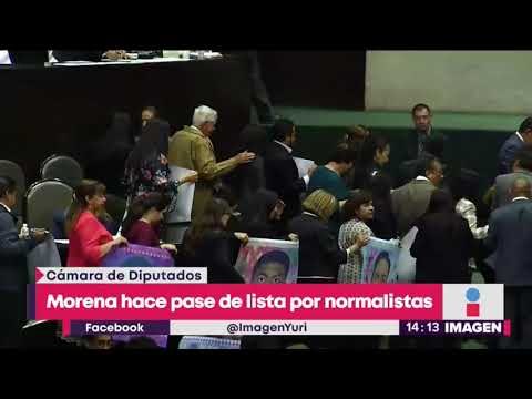 Pasan lista a los 43 normalistas desaparecidos | Noticias con Yuriria Sierra