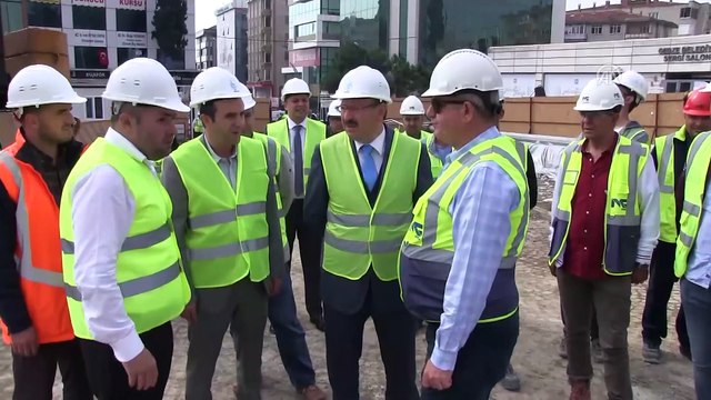 Gebze-Darıca metro hattında kazı çalışmaları - KOCAELİ