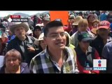 Habitantes de Palmarito bloquean la México-Puebla por operativo | Noticias con Ciro