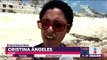 ¡Playas de Cancún siguen arruinadas por sargazo! | Noticias con Yuriria Sierra