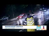 Inundaciones provocan caos vial en la Ciudad de México | Noticias con Francisco Zea