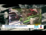Captan robo a una camioneta de carga en la Colonia Narvarte | Noticias con Francisco Zea