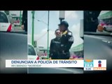 Cachan a policía de tránsito recibiendo mordida | Noticias con Francisco Zea