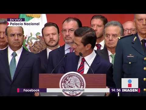 ¡Peña Nieto y López Obrador hablan juntos en conferencia! | Noticias con Yuriria Sierra