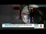 Asaltan a estudiante que esperaba el camión | Noticias con Francisco Zea