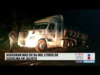 下载视频: Decomisan 80 mil litros de huachicol durante un operativo | Noticias con Ciro