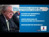 Jiménez Espriú entregó el dictamen técnico sobre el NAIM para su estudio | Noticias con Ciro