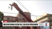 Comenzaron las labores de demolición en el colegio Enrique Rébsamen | Noticias con Ciro