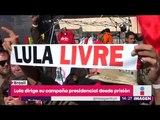 Lula Da Silva dirige su campaña presidencial ¡desde prisión! | Noticias con Yuriria Sierra