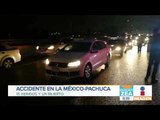 Reportan grave accidente en la México-Pachuca | Noticias con Francisco Zea