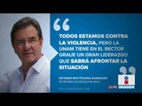 Futuros secretarios respaldaron al rector por la situación que vive la UNAM | Noticias con Ciro