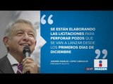López Obrador lanzará en diciembre licitaciones para perforación de pozos petroleros