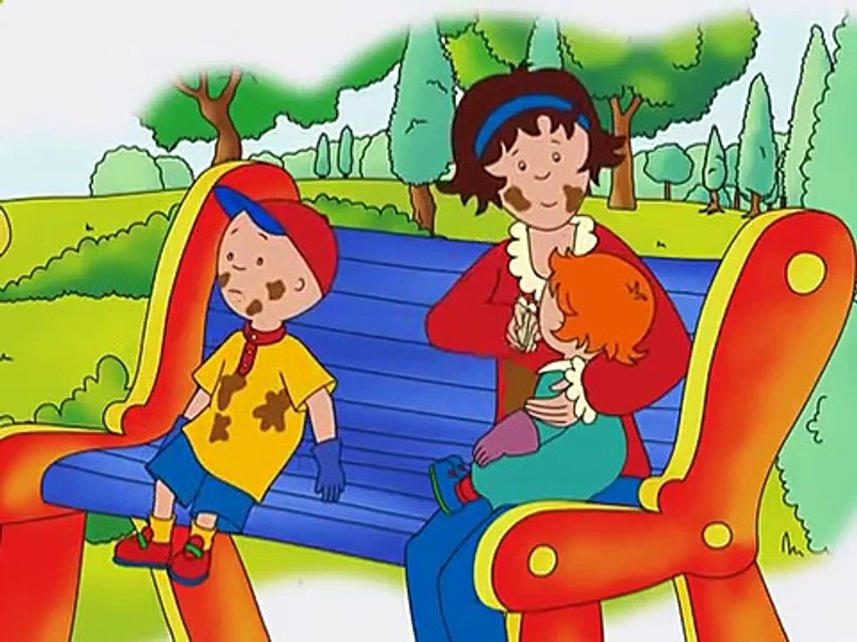 Caillou Folge 140 Der Zebrastreifen, Der Glitzerstaub, Das Experiment