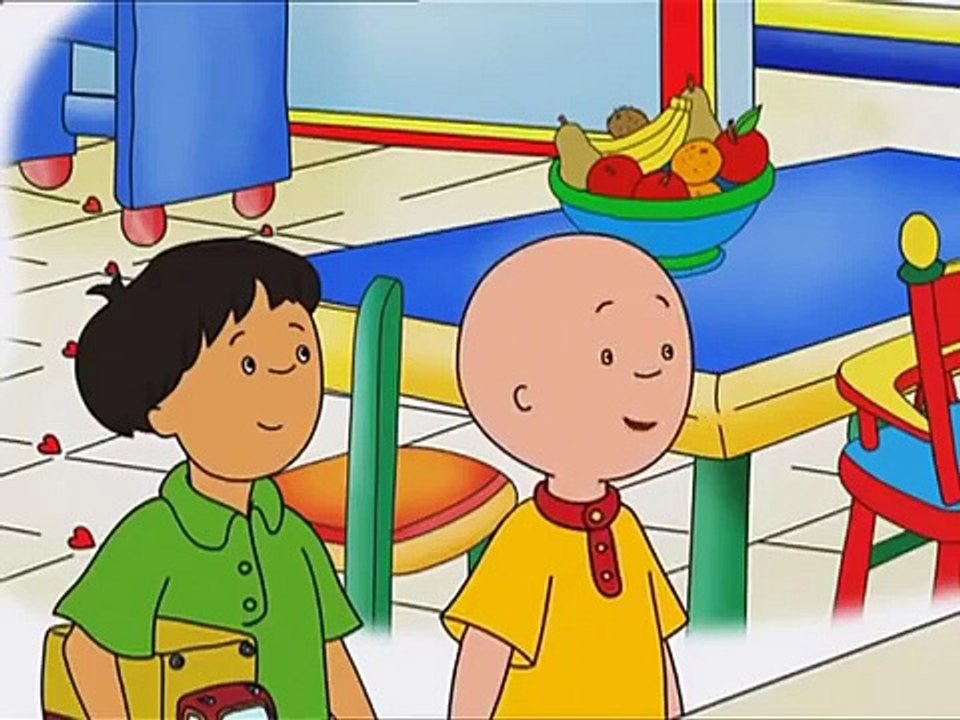 Caillou Folge 141 Versprechen muss man halten, Die leuchtenden Schuhe, Der Model