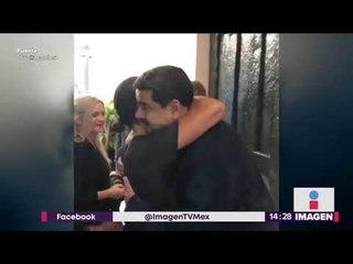 ¡Cínico! Maduro come en restaurante de lujo, y su gente muere de hambre | Noticias con Yuri