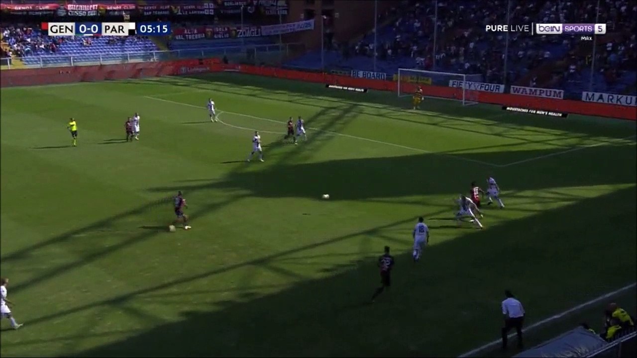 Krzysztof Piatek goal - Genoa 1-0 Parma