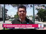 Noche violenta en Guanajuato, mataron a 21 personas en 10 municipios | Noticias con Yuriria Sierra