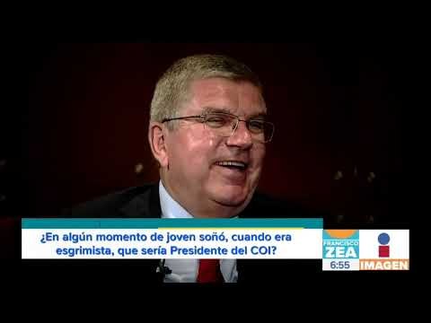 Pablo Carrillo entrevistó al presidente del Comité Olímpico Internacional | Noticias con Paco Zea