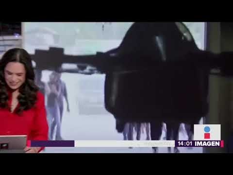Dron gigante vuela con pasajeros humanos | Noticias con Yuriria Sierra