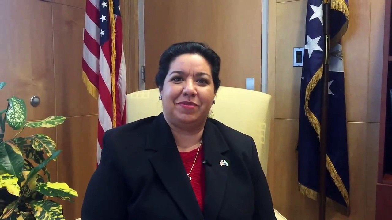 Ambassador Maria Brewer wishes everyone a happy U.S. Independence Day.