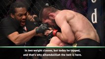 Khabib predicted 'tap-machine' McGregor would give up