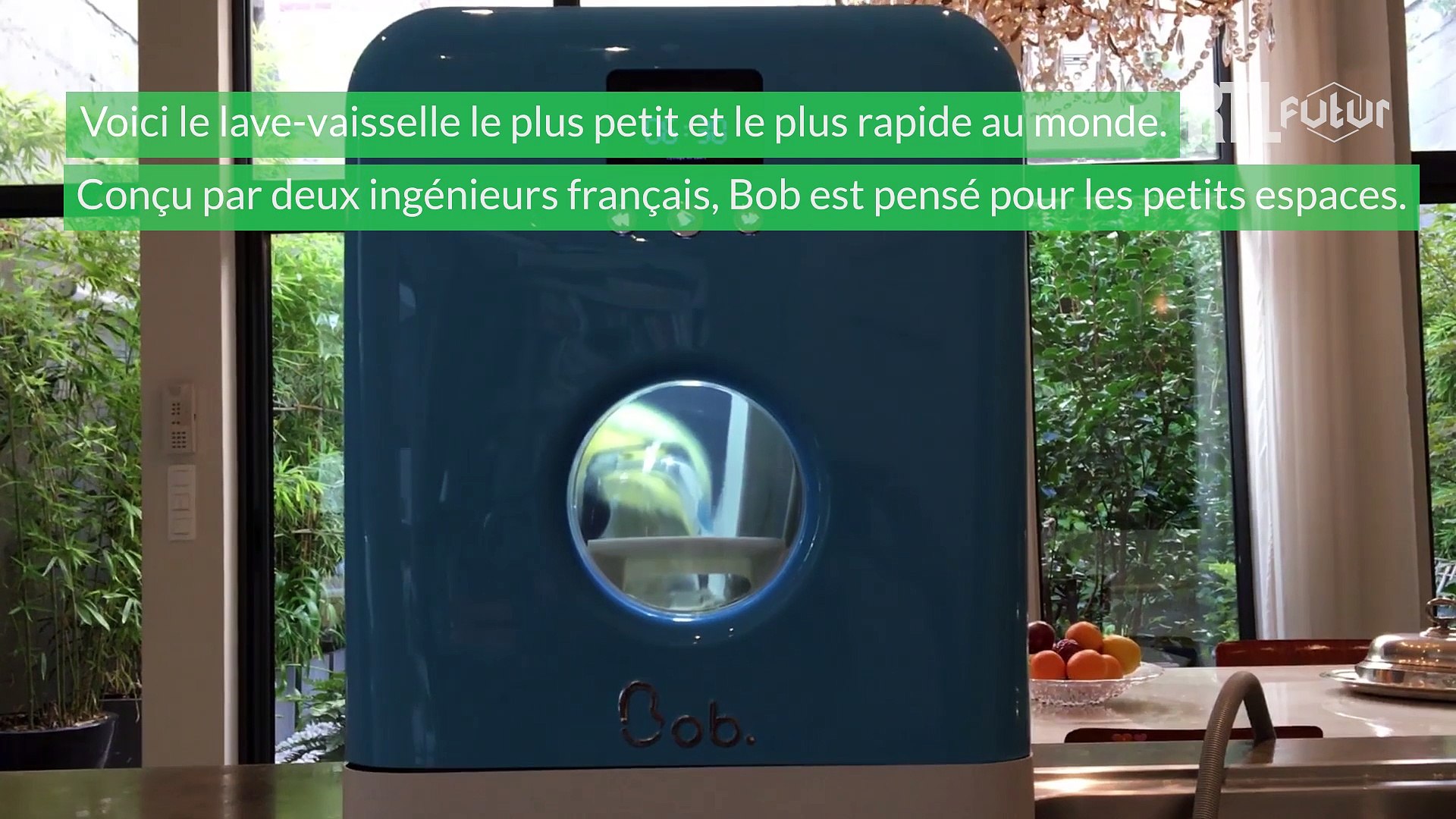 Bob, un lave-vaisselle miniature et écolo pour moins de 200 euros - Vidéo  Dailymotion