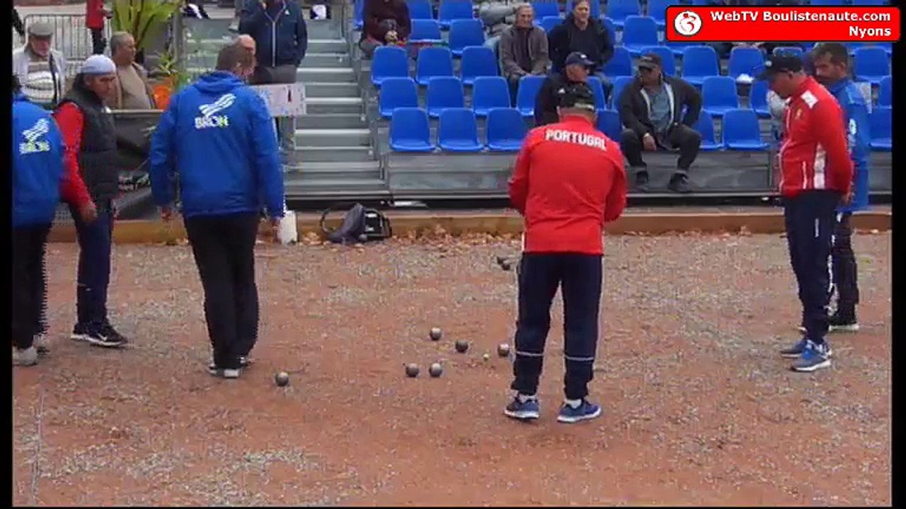 International à pétanque de Vaulx-en-Velin 2018 : Demi-finale PORTUGAL vs RAYGAZA