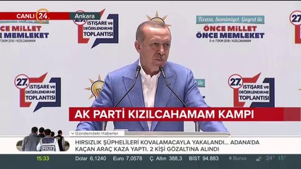 Başkan Erdoğan: Bir kez daha ilan ediyorum. Türkiye, IMF defterini