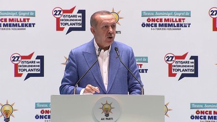 Cumhurbaşkanı Erdoğan: 'Bizi üzüntüye gark eden zihniyetin en büyük temsilcisi anamuhalefet partisi CHP'dir' - ANKARA