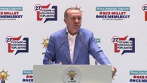 Cumhurbaşkanı Erdoğan: '2019 mahalli seçimlerinde CHP'nin bir kez daha boyunun ölçüsünü alacağına inanıyorum' - ANKARA