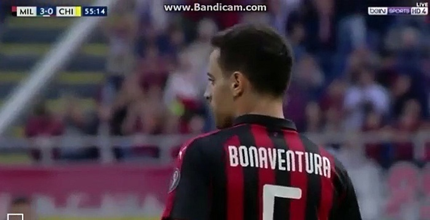 Giacomo Bonaventura Goal HD - AC Milan 3-0 Chievo 07.10.2018