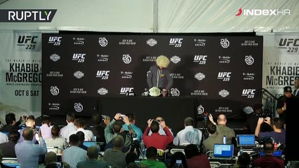 KHABIB RAZBIO MCGREGORA Evo što je rekao nakon meča