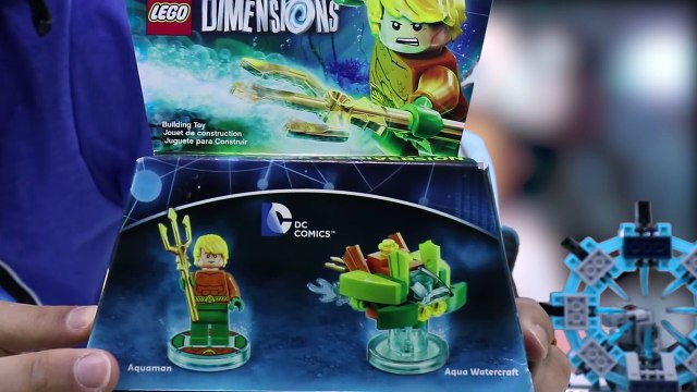 AQUAMAN TAKES A BATH! Lets Build & Play LEGO Dimensions #16- Saruman Snake Boss Battle (FGTEEV)