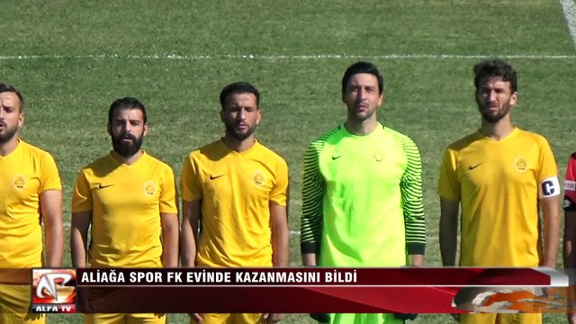 Aliağa Spor FK Evinde Kazanmasını Bildi