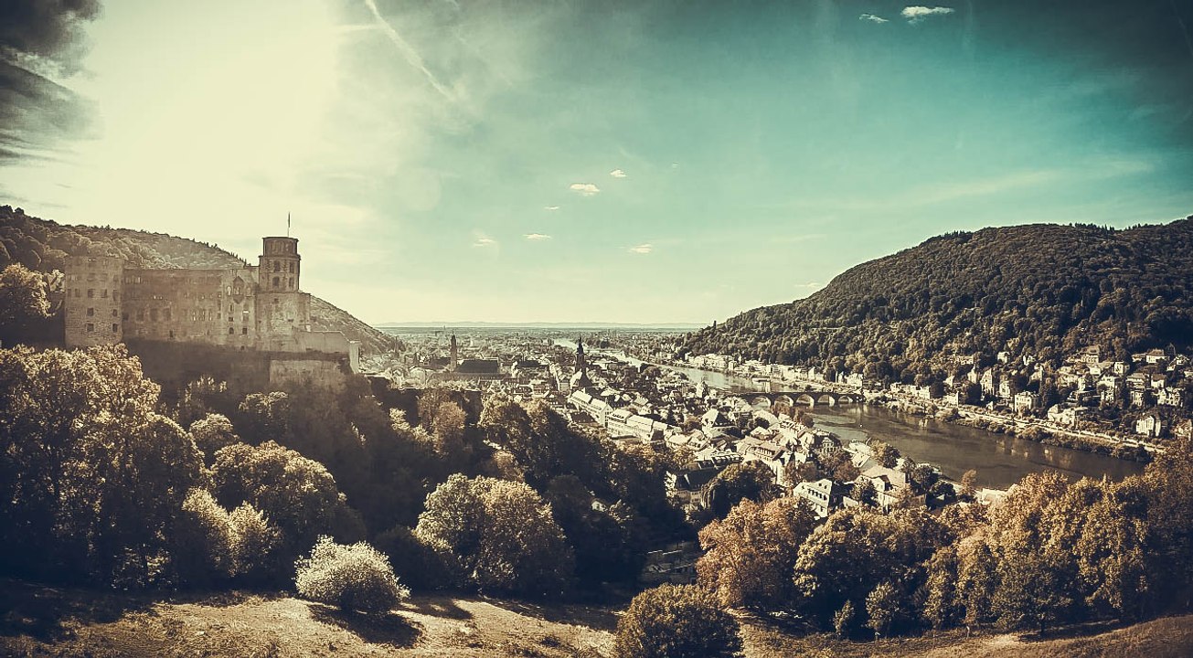 Cycling through beautiful Heidelberg (GER) | Gopro HERO5 | 2.7k 30fps