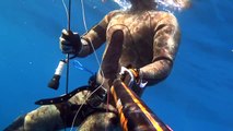 Pesca in apnea saraghi settembrini 2018 con Sony FDR-X3000