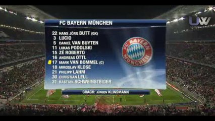 Bayern Munich vs Sporting Lisbon