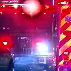 Скачать видео: ABC News - 20 people killed in limousine accident in upstate New York, authorities say