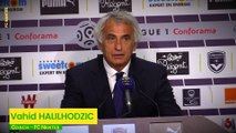Bordeaux - FC Nantes : la réaction de Vahid Halilhodzic