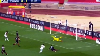 Radamel Falcao Goal - AS Monaco vs Rennes 1-1 07/10/2018