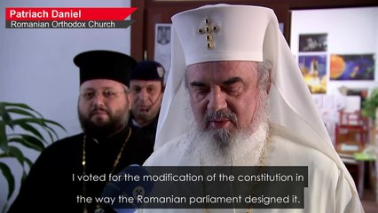 Romanians cast votes in marriage referendum