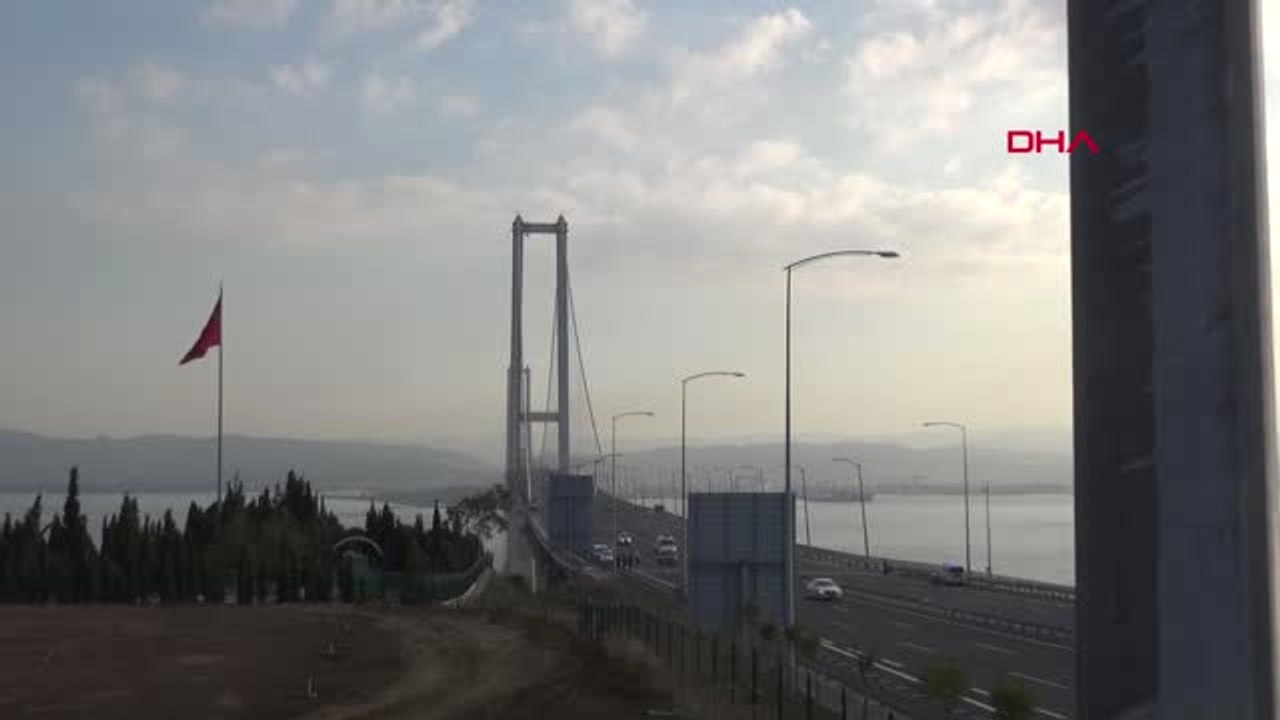 Kocaeli Osmangazi Köprüsü'nde 'Kömürcüler Osb' Eylemi 1