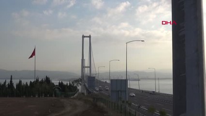 Kocaeli Osmangazi Köprüsü'nde 'Kömürcüler Osb' Eylemi 1