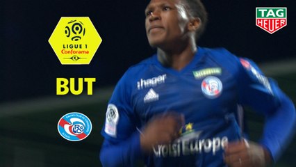 But Lebo MOTHIBA (40ème) / Angers SCO - RC Strasbourg Alsace - (2-2) - (SCO-RCSA) / 2018-19
